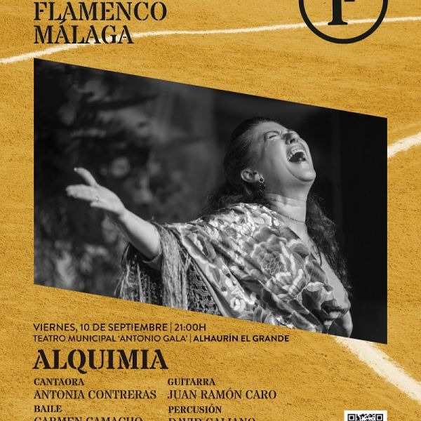 Antonia Contreras estrena Alquimia’ el viernes próximo en Alhaurín el Grande