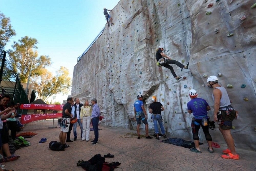 Mañana empiezan las obras para la puesta en funcionamiento de El tornillo’ y otras dos superficies de escalada del rocódromo de San Pedro Alcántara