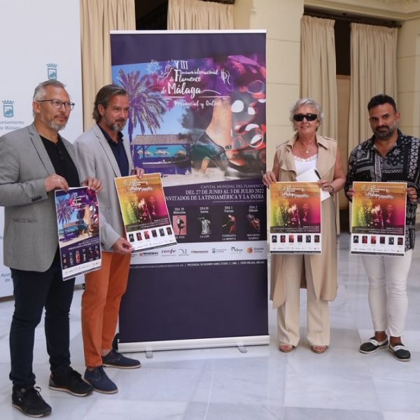 La VIII edición del Seminario Internacional de Flamenco de Málaga ofrecerá actuaciones y clases magistrales con artistas de Latinoamérica e India