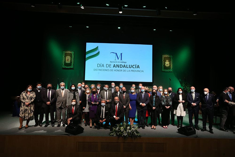 La Diputación premiará con la M de Málaga’ a la Asociación de Empresarios de Playas, la peña Juan Breva, Besoccer CD UMA Antequera y Pedro Luis Gómez