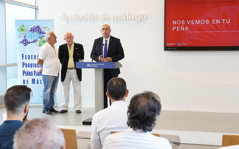La Diputación lleva el circuito flamenco Nos vemos en tu peña’ a 32 municipios de la provincia