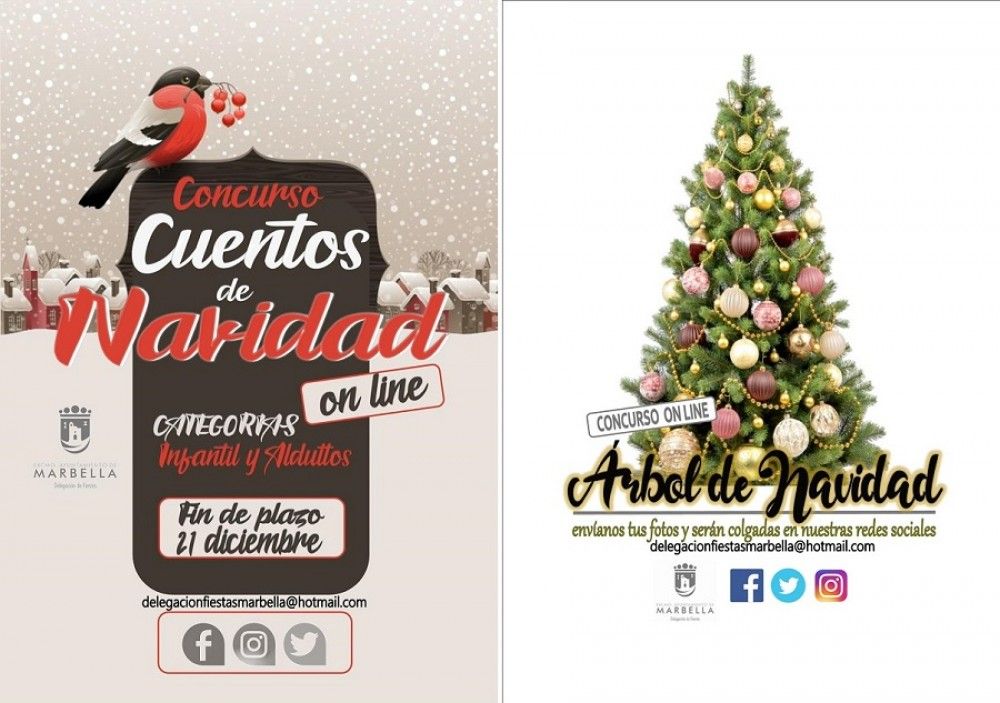 Fiestas organiza tres concursos "online" para dar rienda suelta a la creatividad y magia de la Navidad