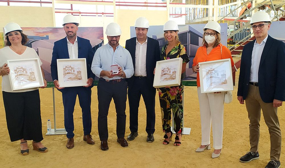 La construcción del Centro Integrado de Formación Profesional (CPIFP) de referencia aeroespacial en La Rinconada está ya al 25%