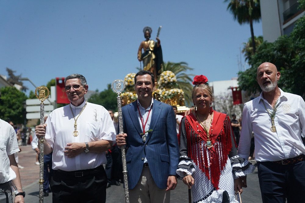 El presidente andaluz augura desde Marbella un verano de "recuperación absoluta" del turismo perdido durante la pandemia