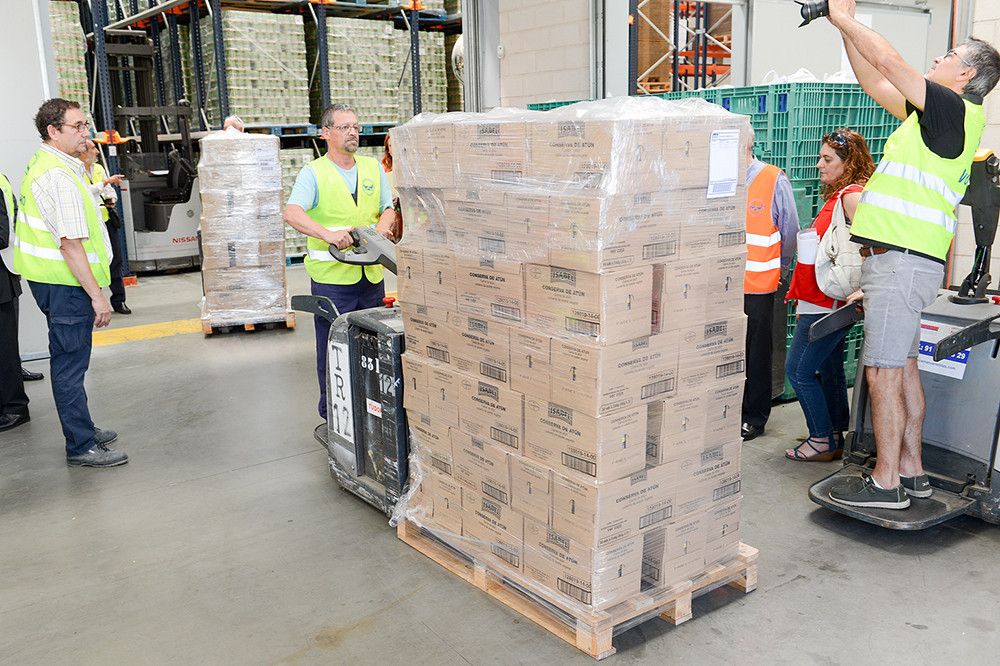Agricultura distribuye cerca de 15 millones de kilos de alimentos entre las personas más desfavorecidas