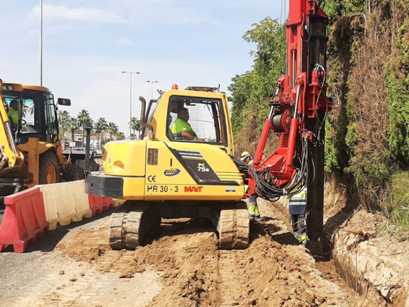 La Junta inicia la colocación de pantallas acústicas en cuatro carreteras de la provincia de Sevilla