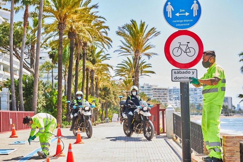 Este fin de semana se habilitará una ruta alternativa para ciclistas de casi tres kilómetros y restringirá su circulación en varios tramos del Paseo Marítimo para evitar aglomeraciones