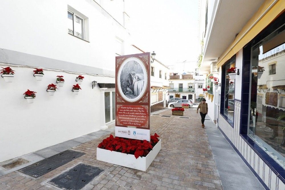 Peatonalizadas cuatro calles en San Pedro Alcántara dentro del "Plan San Pedro Centro"