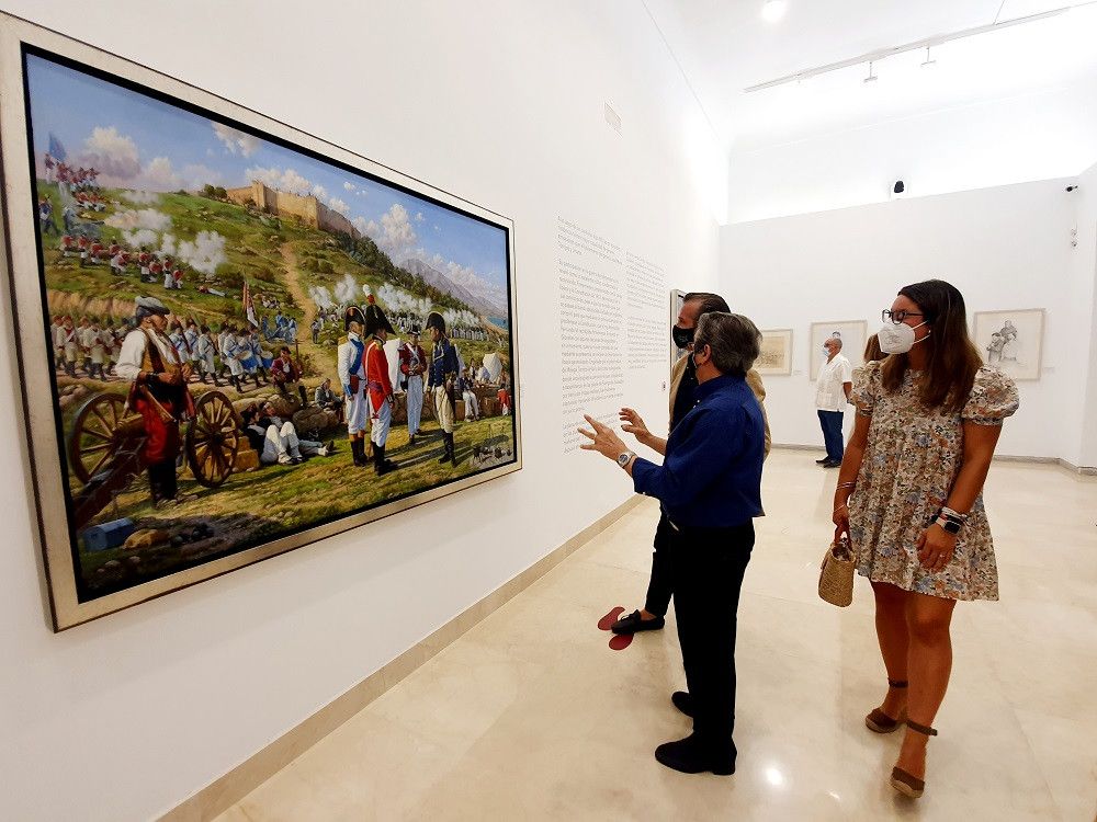 Más de medio centenar de obras del pintor malagueño Leonardo Fernández se exponen en el MAD de Antequera