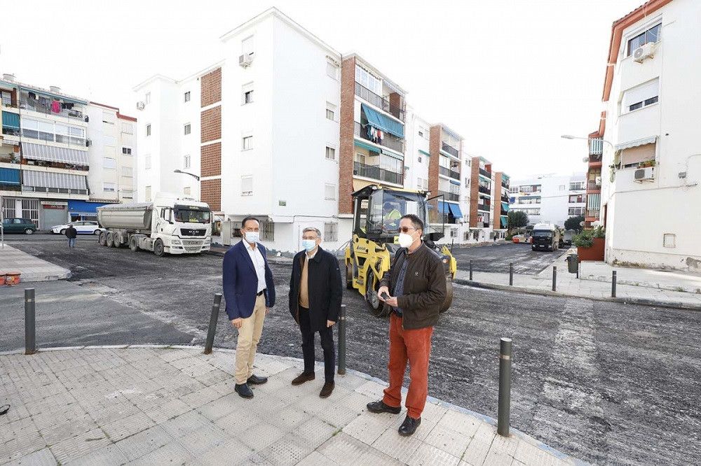 Asfaltados 4.600 metros cuadrados de superficie en varias calles del centro de San Pedro Alcántara
