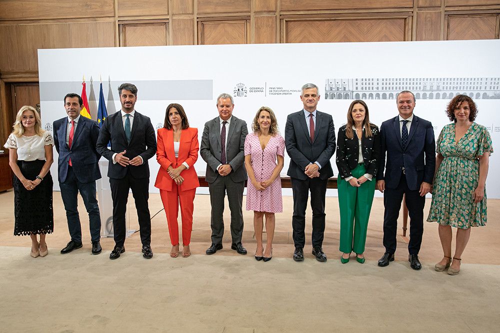 La ministra Raquel Sánchez suscribe convenios para ejecutar el Plan Estatal de Vivienda 2022-2025 en ocho CCAA por un importe de más de 612 millones de euros