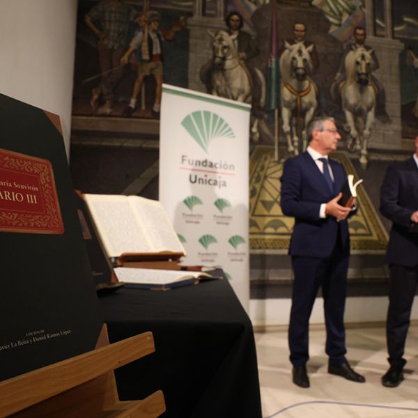 La Diputación completa el diario inédito de José María Souvirón con la edición de su quinto y último volumen