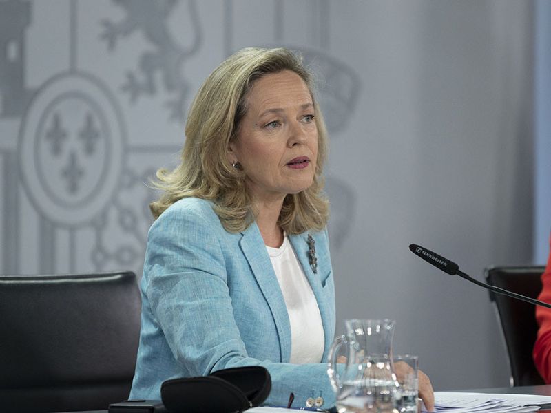La vicepresidenta Nadia Calviño se reúne con una delegación de cinco familias de secuestrados por Hamás