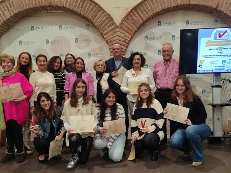 Entregados los Premios Solidarios 2023, que reconocen la labor de los voluntarios de la ciudad