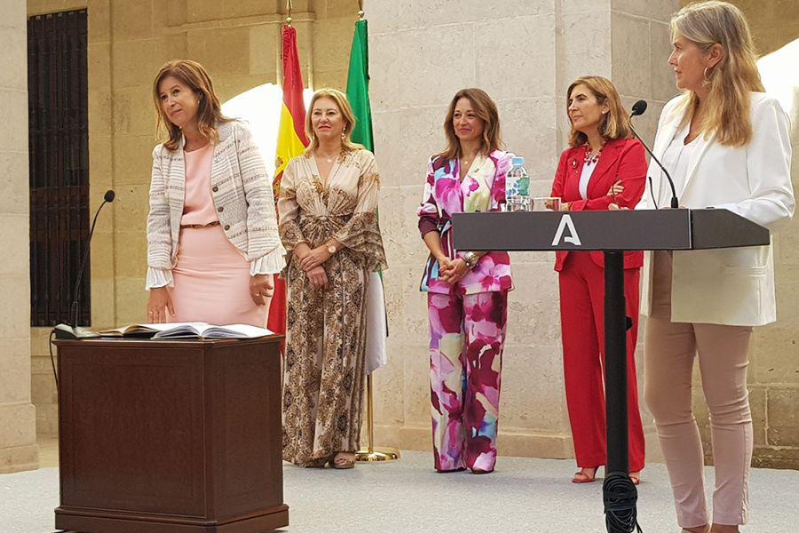 Toman posesión los nuevos delegados territoriales de la Junta de Andalucía en Málaga