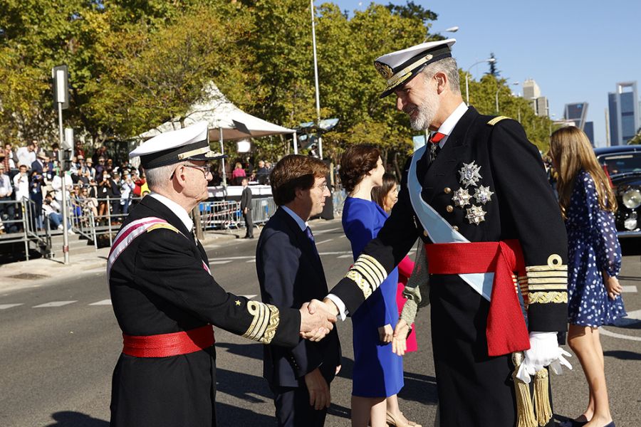 Los reyes han presidido el desfile por el Día de la Fiesta Nacional