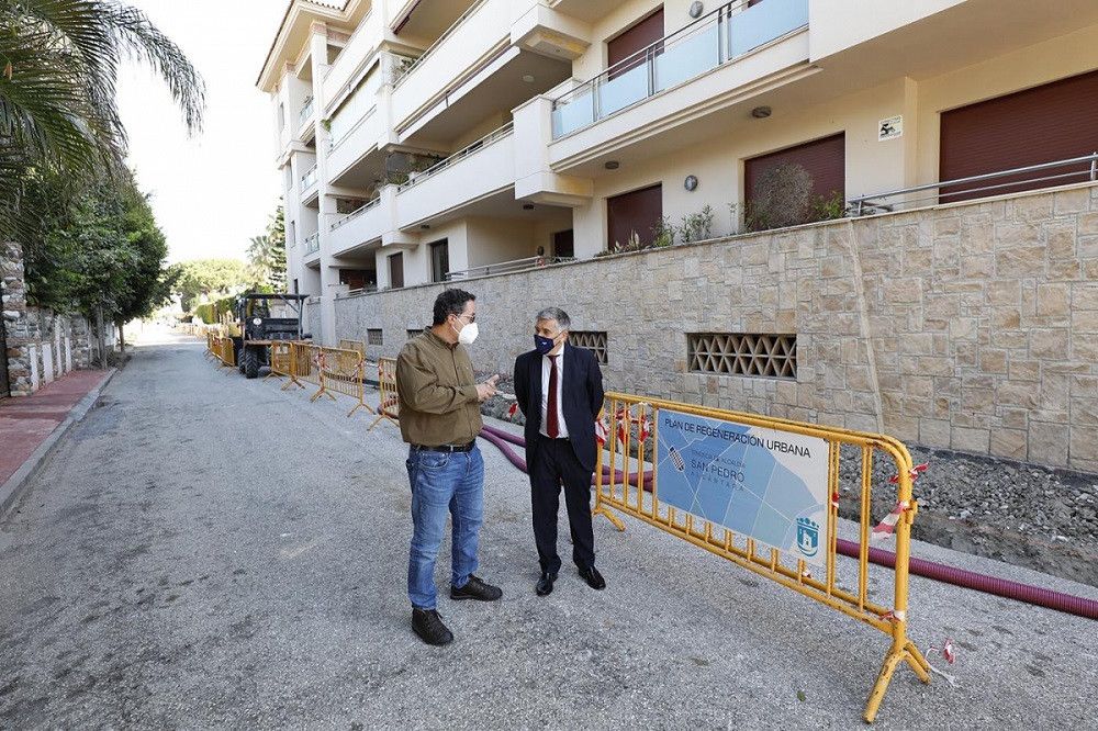 La Tenencia de Alcaldía de San Pedro Alcántara mejorará la seguridad vial, la iluminación y las comunicaciones en el entorno de la avenida de Los Ángeles