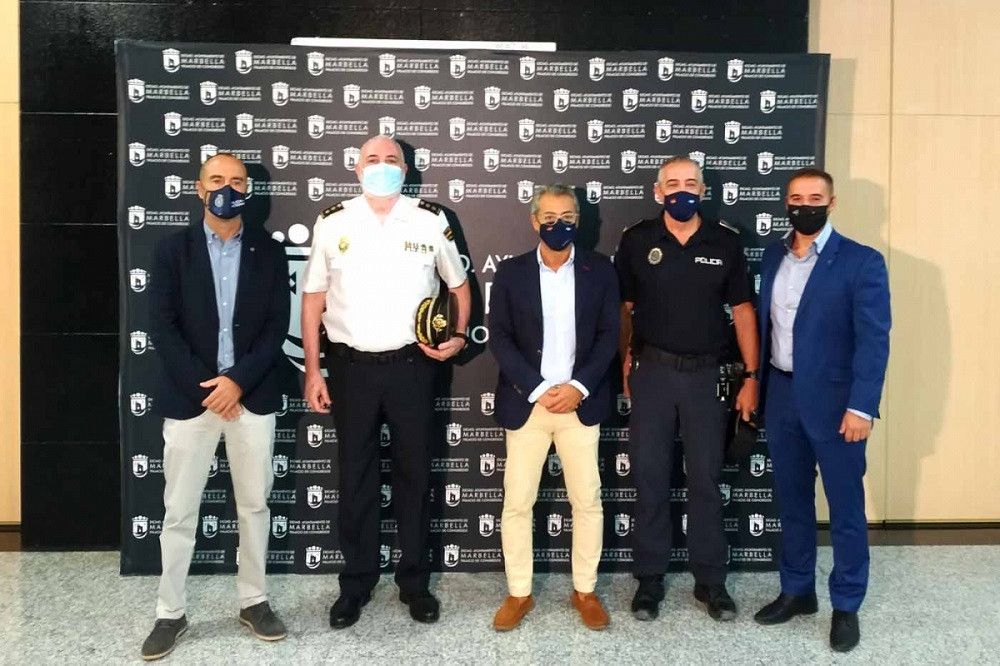 Agentes de Policía Local, Nacional y Guardia Civil actualizan en Marbella su formación sobre tráfico ilícito de vehículos