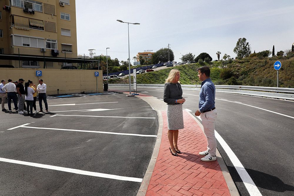Marbella elimina un importante punto negro de la red viaria municipal con una nueva carretera de doble sentido en la zona del Carril del Butano