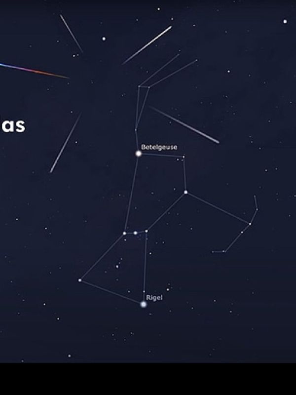 Ya está aquí la lluvia de estrellas de las Oriónidas 2023