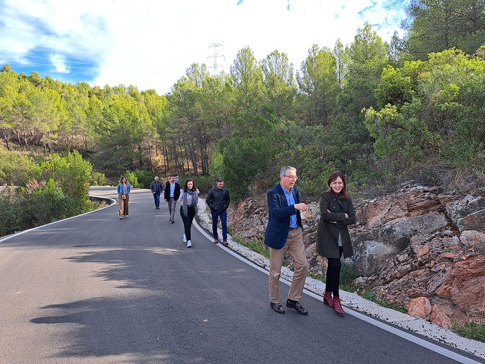 La Diputación completa el arreglo de la carretera entre El Burgo y Casarabonela con una inversión global de 2,7 millones de euros