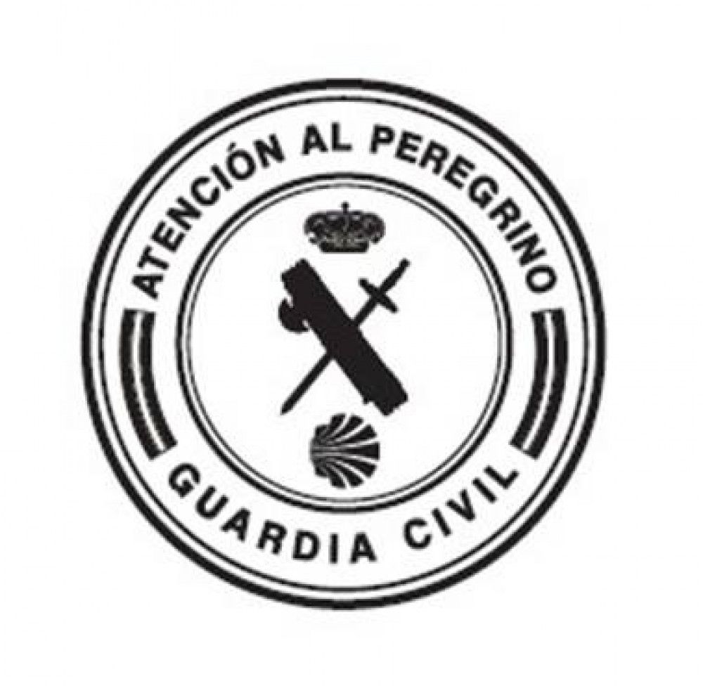 La Guardia Civil crea su sello para la credencial del peregrino del Camino de Santiago