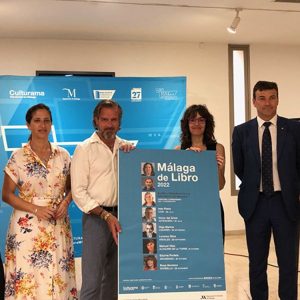 La Diputación de Málaga pone en marcha Málaga de Libro, programa cultural que convierte el patrimonio de los pueblos en literatura