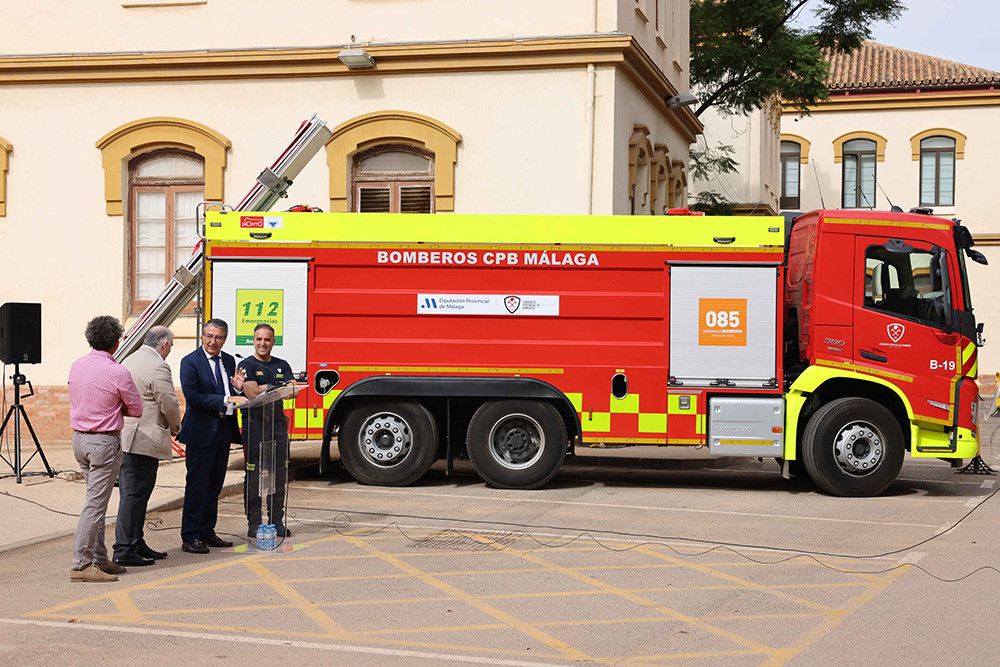 La Diputación invertirá en tres años 26,6 millones de euros para convertir el Consorcio Provincial de Bomberos en un referente en España