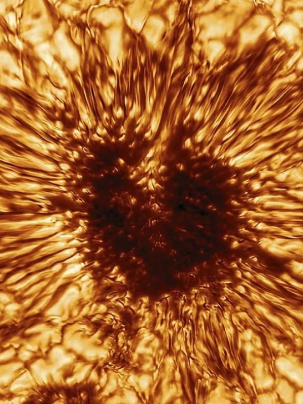 Un nuevo telescopio logra tomar primeros planos de manchas solares