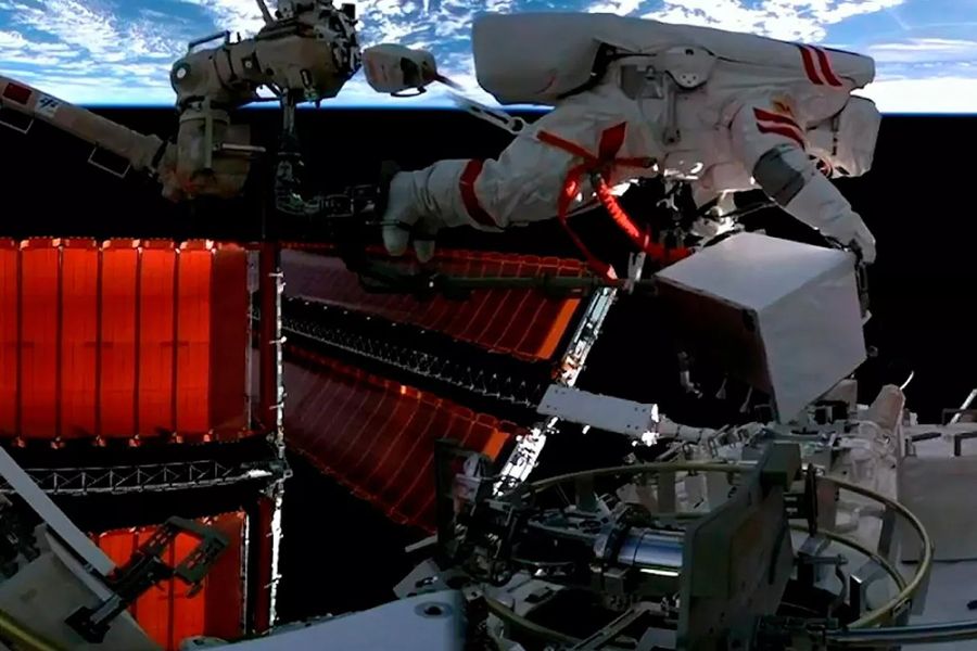 China hace públicas las primeras imágenes de su estación orbital Tiangong
