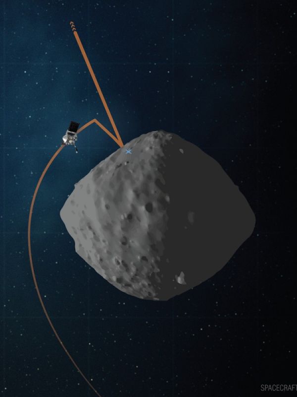 OSIRIS-REx realizará un nuevo ensayo para tocar el asteroide Bennu