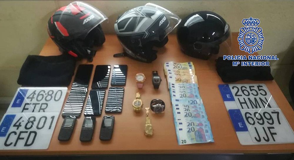 La Policía Nacional desarticula una red criminal asentada en Marbella que robaba relojes de lujo