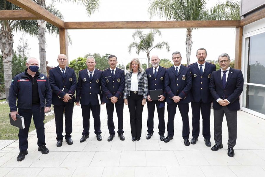 Entrega de distinciones con motivo de la celebración del Patrón de los bomberos