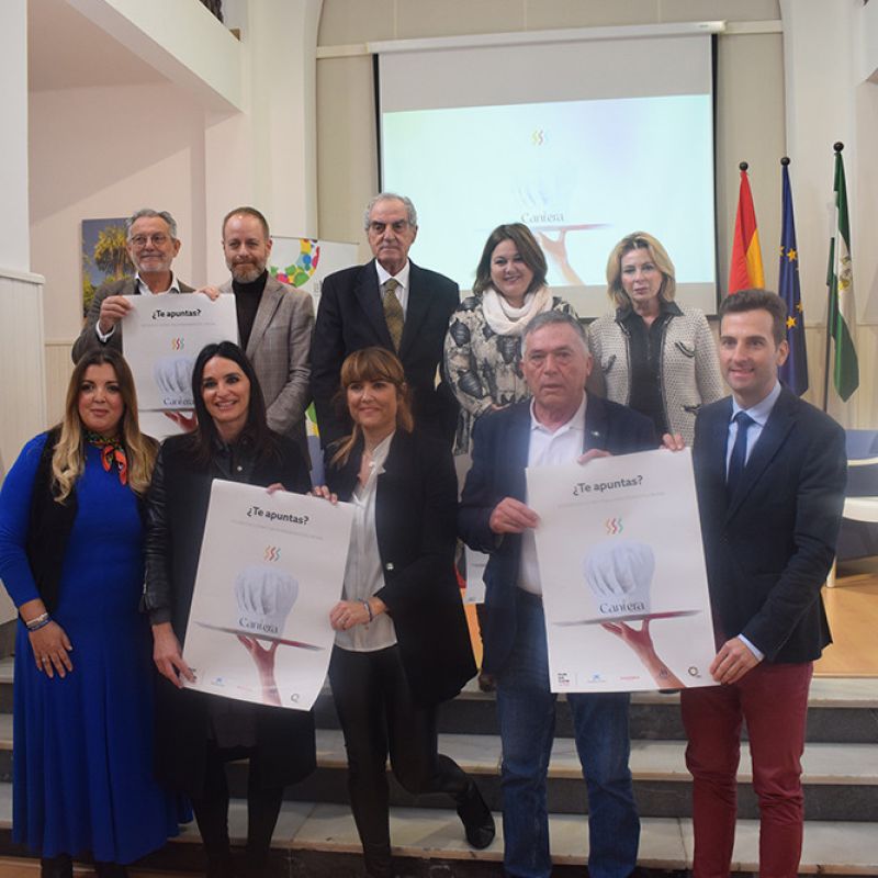 La Diputación de Málaga colabora con la Fundación El Pimpi en la creación de una escuela de cocina y sala