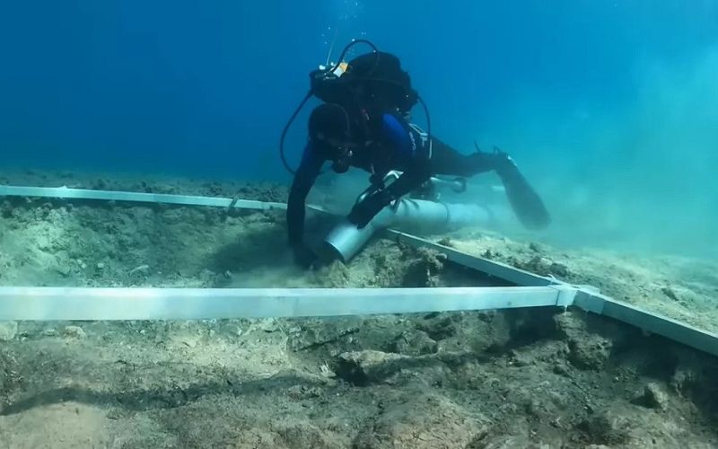 Descubierta en el fondo del Mediterráneo una carretera construida hace 7.000 años