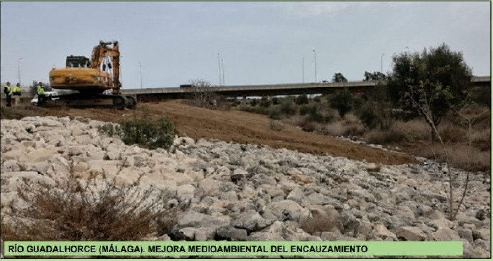 La Junta de Andalucía inicia con 2 millones de euros la mejora de cauces en 56 ríos malagueños