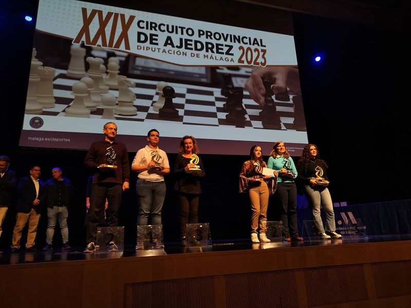 La Diputación de Málaga cierra su XXIX Circuito Provincial de Ajedrez con más de 2.000 participaciones