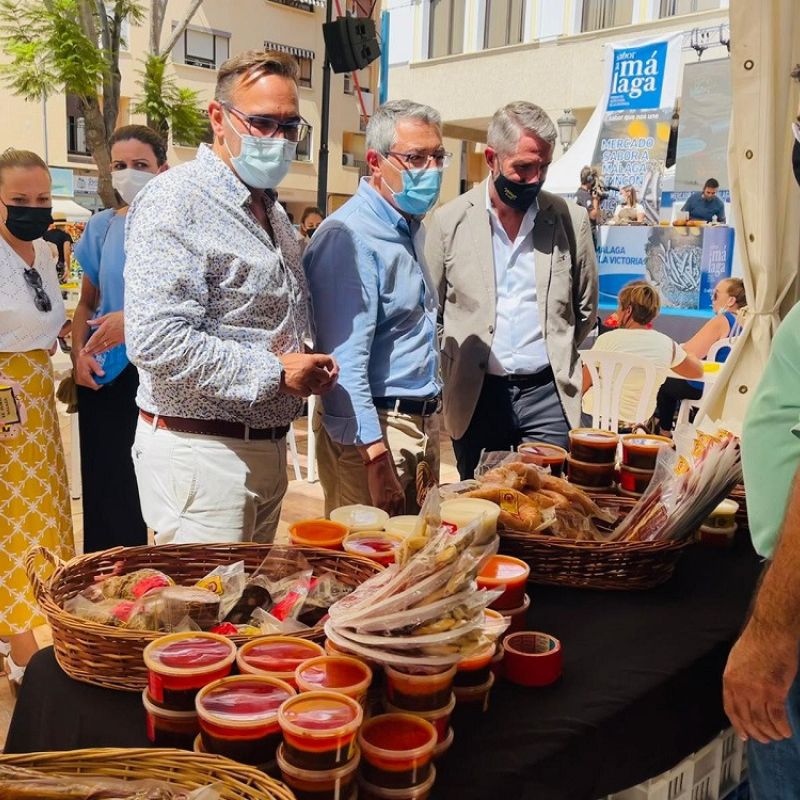 Sabor a Málaga se suma a la Fiesta del Boquerón Victoriano con un mercado propio en Rincón de la Victoria