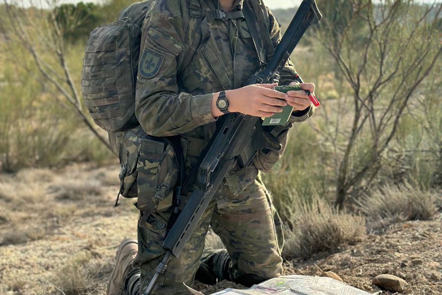 La Casa Real hace públicas imágenes de la instrucción militar de la princesa de Asturias