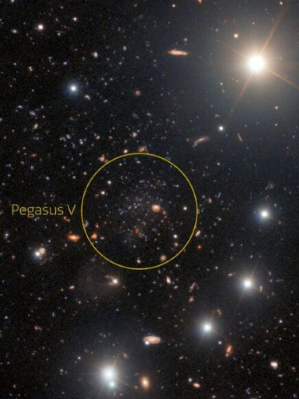 Descubierta una nueva galaxia situada al borde de Andrómeda