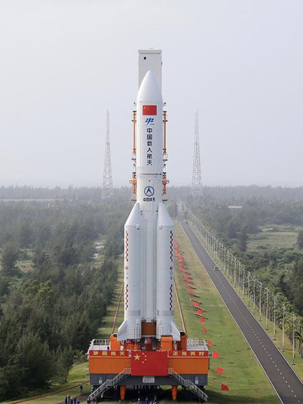 El módulo de laboratorio de la estación espacial china "Mengtian" está listo para su lanzamiento