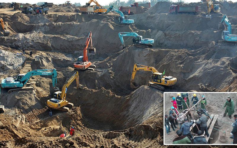 China empieza a excavar un pozo de 11.100 metros de profundidad
