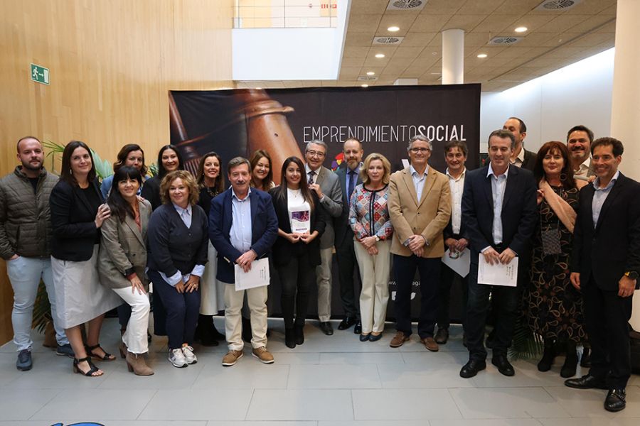 La Noria de la Diputación de Málaga entrega los premios de Emprendimiento Social a Hagamos Hogar, Rural Shoppers y Kartonplan