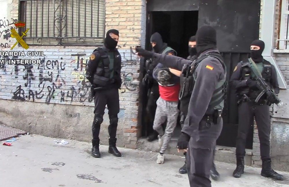 La Guardia Civil desarticula en Granada una peligrosa banda de atracadores