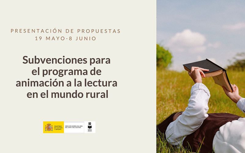 El Ministerio de Cultura convoca ayudas para la promoción de la lectura y las letras españolas, dotadas con más de 2,6 millones de euros
