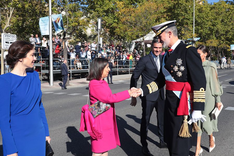 Los reyes han presidido el desfile por el Día de la Fiesta Nacional