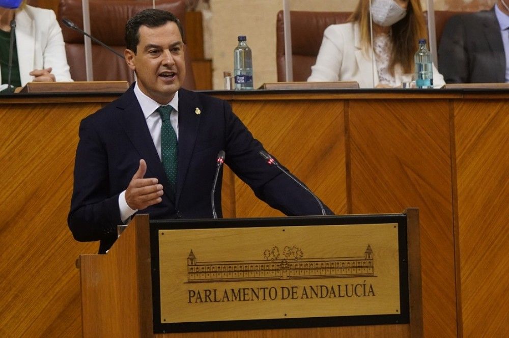 El presidente andaluz pide unidad a todos los grupos para exigir que lleguen a Andalucía los 23.000 millones de euros que le corresponden