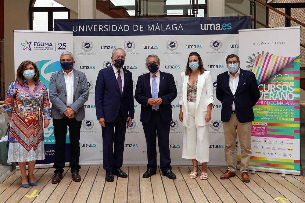 Marbella abre los Cursos de Verano de la UMA, que se impartirán en la ciudad del 29 de junio al 2 de julio con la novedad de su carácter gratuito y la celebración de forma presencial y virtual