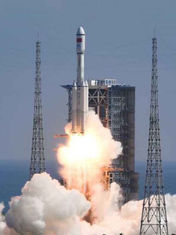 China lanza otra nave de carga para suministro de su estación espacial en construcción