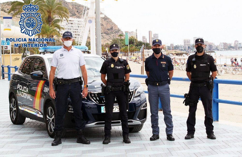 Policías franceses patrullarán con la Policía Nacional en Marbella durante este verano